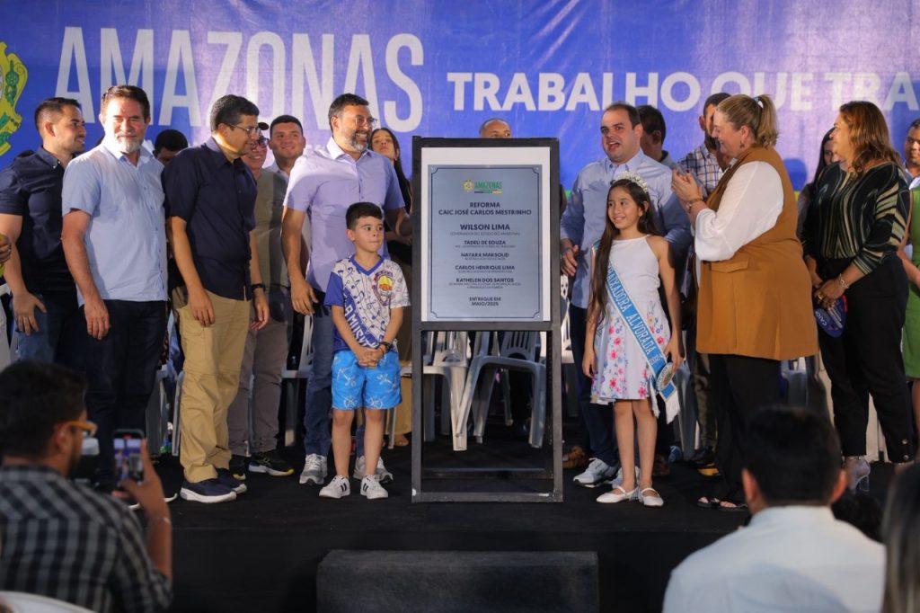 No aniversário do Alvorada, governador Wilson Lima reinaugura o Caic José Carlos Mestrinho totalmente reformado 2 WhatsApp Image 2025 05 29 at 223534 1 1024x682 1