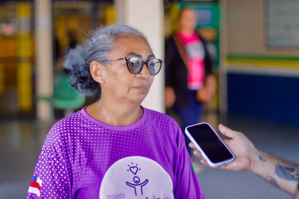Sejusc lança projeto ‘Cuide-se’ de bem-estar da pessoa idosa 9 dona de casa Ivete Marques Lincoln Ferreira 1024x682 1