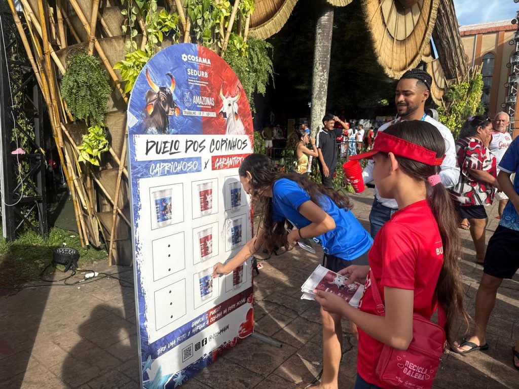 Festival de Parintins 2025: Cosama instala espaço instagramável com purificadores de água no Turistódromo 2 Cosama Maquinas purificadoras de agua Foto Alex Maia 5 1024x768 1