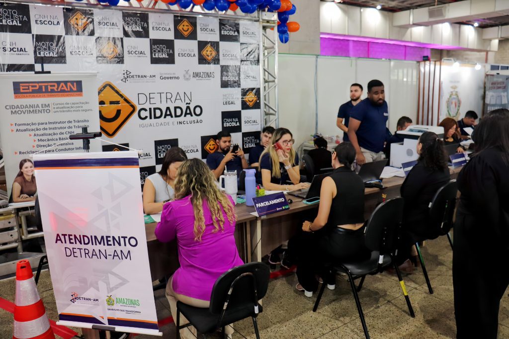 Detran-AM realiza 196 atendimentos durante evento promovido pela OAB-Amazonas 7 Detran AM Expo Mulher Creditos Divulgacao Detran AM 1024x682 1