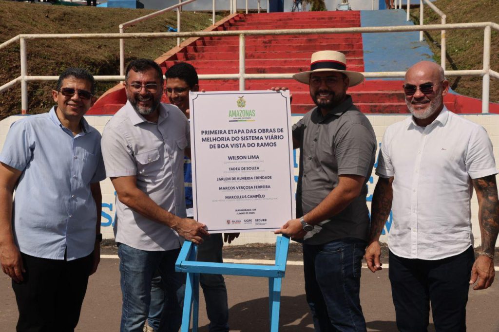 Governador Wilson Lima entrega sistema viário e estádio em Boa Vista do Ramos em agenda por municípios do Baixo Amazonas 2 Entregas Boa Vista do Ramos Foto Mauro Neto 3 1024x682 1