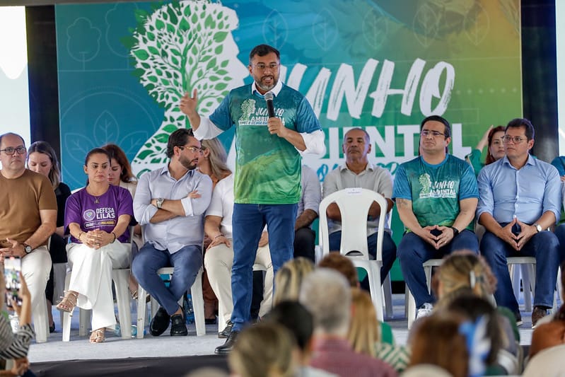 Governador Wilson Lima moderniza servicos ambientais com lancamento de aplicativo e inteligencia artificial 4 foto Alex Pazuello Secom