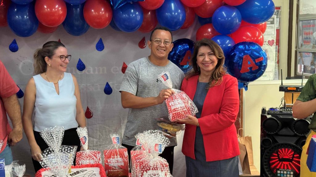 Hemoam comemora Dia Mundial do Doador de Sangue com homenagens a doadores 5 Hemoam comemora Dia Mundial do Doador de Sangue com homenagens a doadores 2 1024x576 1
