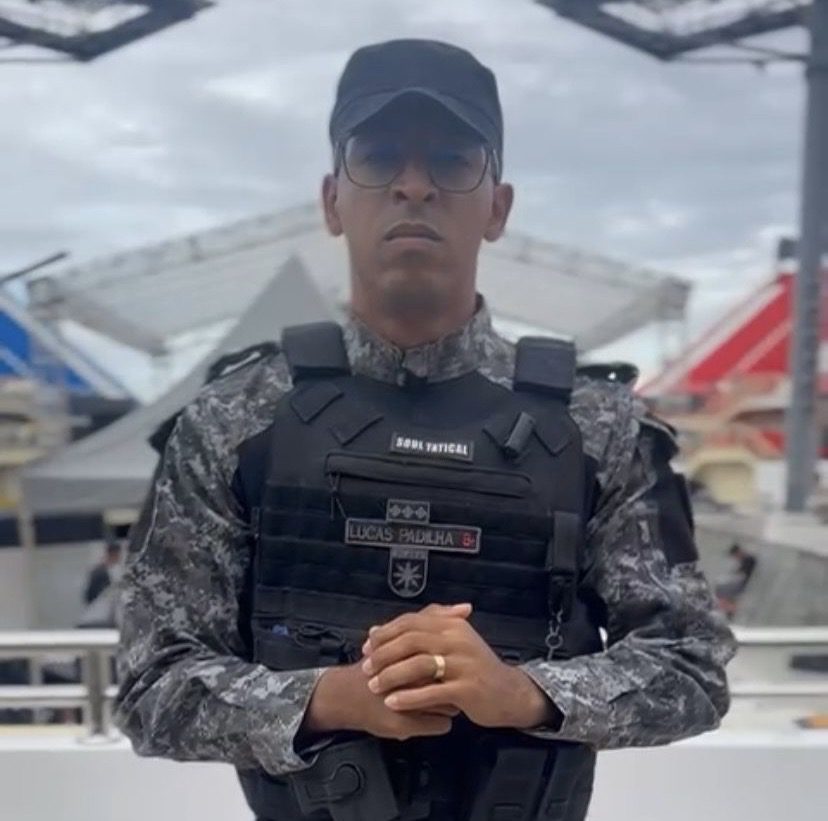 Festival de Parintins 2025: PMAM realiza varreduras antibombas com equipamentos de ponta para prevenir ameaças no Bumbódromo 2 PMAM CAPITAO LUCAS PADILHA DO MARTE FOTO ARIZANE GOMES PMAM