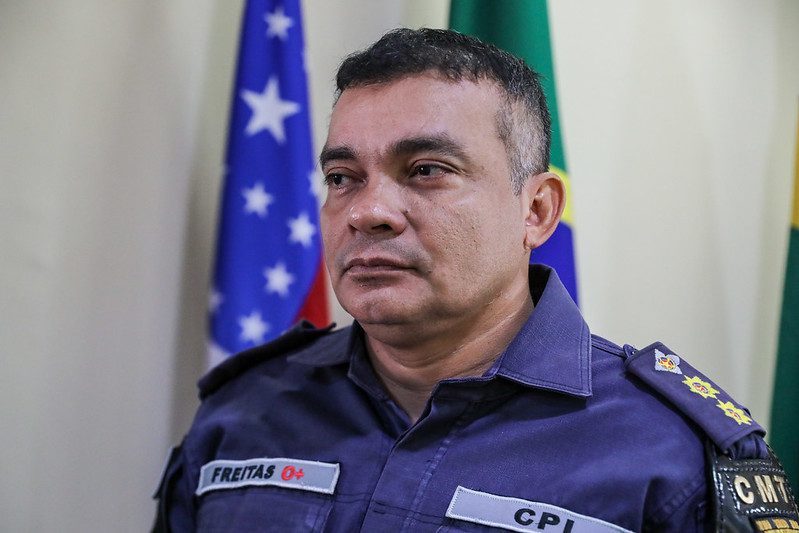 PMAM TENENTE CORONEL FREITAS COMANDANTE DA OPERAC807 A771 O PARINTINS 2025 FOTO ARQUIVO SECOM