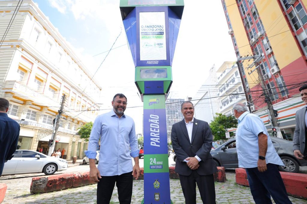 Governador Wilson Lima lança nova etapa do sistema Paredão com câmeras de reconhecimento facial em Manaus 9 Paredao Facial Diego Peres 2 1024x682 1