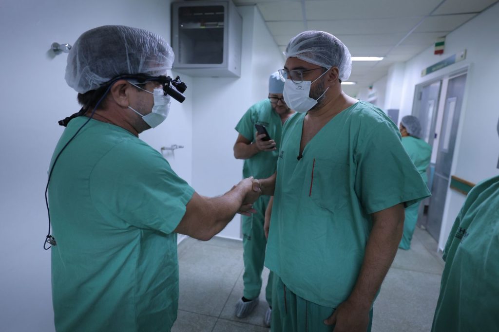 Governador Wilson Lima destaca cirurgia cardíaca inédita no Brasil realizada por telemonitoramento no Amazonas 5 SECOM CIRURGIA CARDIACA INEDITA 1024x682 1