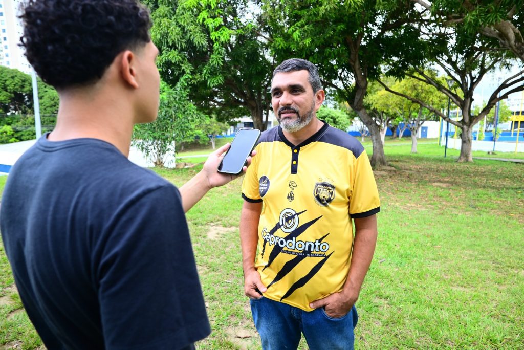 Com apoio do Governo do Amazonas atleta amazonense realizará avaliação no Fluminense 5 SEDEL 4 Lindenberg Feitosa Pai de Samuel Feitosa FOTO Fabio Tavares Sedel 1024x684 1