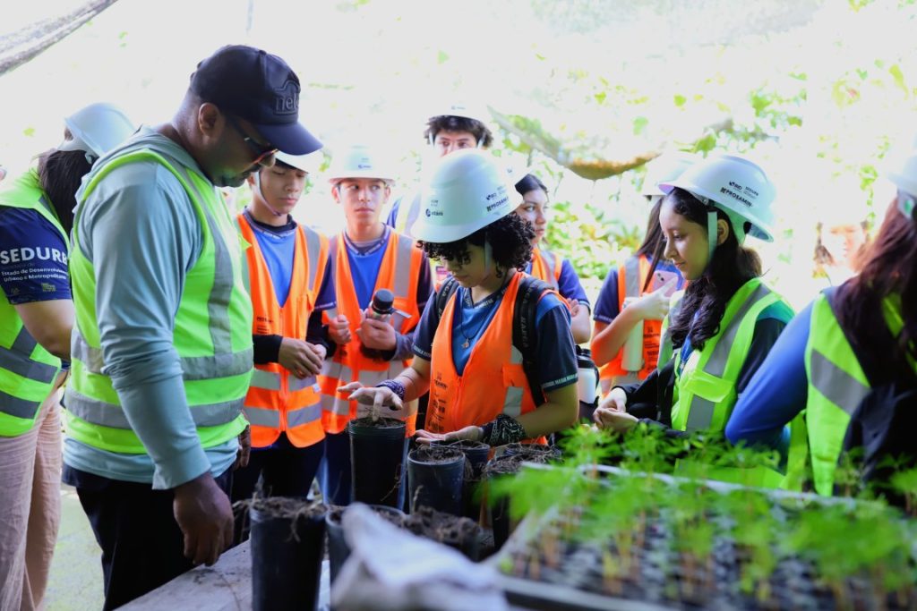 Mês do Meio Ambiente: UGPE leva estudantes para conhecer projeto de reflorestamento do Prosamin+ 2 WhatsApp Image 2025 06 16 at 161926 1024x683 1