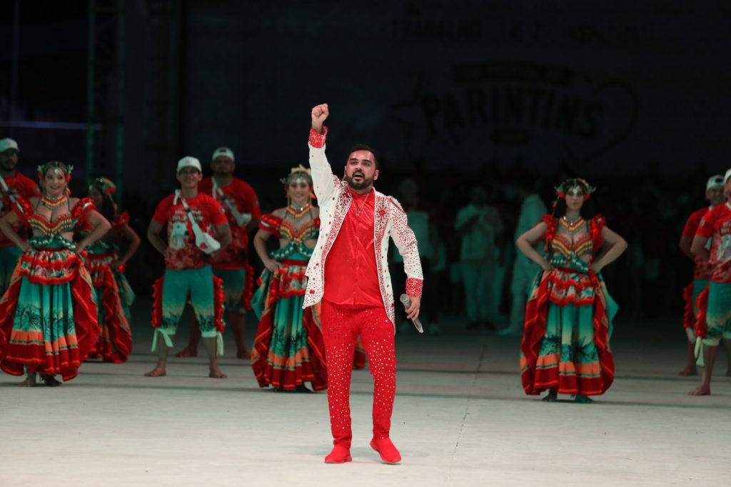 Festival de Parintins 2025: Boi Garantido promove explosão de alegria e torcida lota os dois lados em ensaio técnico no Bumbódromo 5 WhatsApp Image 2025 06 23 at 095133 1024x682 1