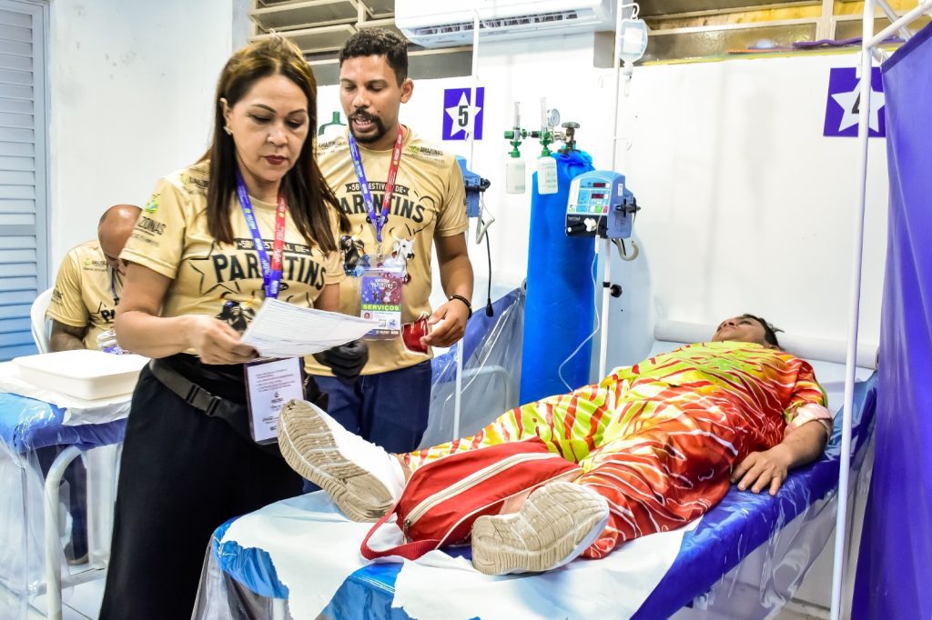 Festival de Parintins 2025: SES-AM registra mais de 2,8 mil atendimentos de saúde no primeiro dia de apresentações no Bumbódromo 2 f532a95e 9227 40d2 8f3a afdf6338714c 1024x682 1