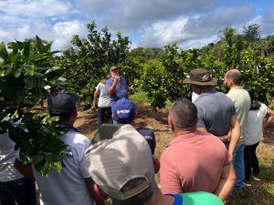 Em Iranduba, Idam divulga boas práticas sobre a citricultura para agricultores familiares