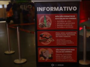 Procon-AM notifica cinema em Manaus por proibir entrada de alimentos externos