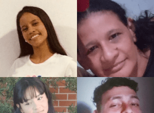 PC-AM divulga imagem de quatro pessoas que desapareceram em Manaus