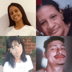 PC-AM divulga imagem de quatro pessoas que desapareceram em Manaus