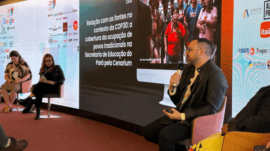 Paula Litaiff da Cenarium Enfatiza Valorização de Fontes Locais da Amazônia para a COP30 na Abraji
