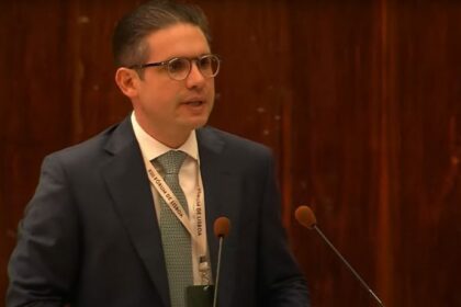 Em Lisboa, Motta destaca desafios ambientais e tecnológicos, e ressalta protagonismo do Parlamento nessas agendas